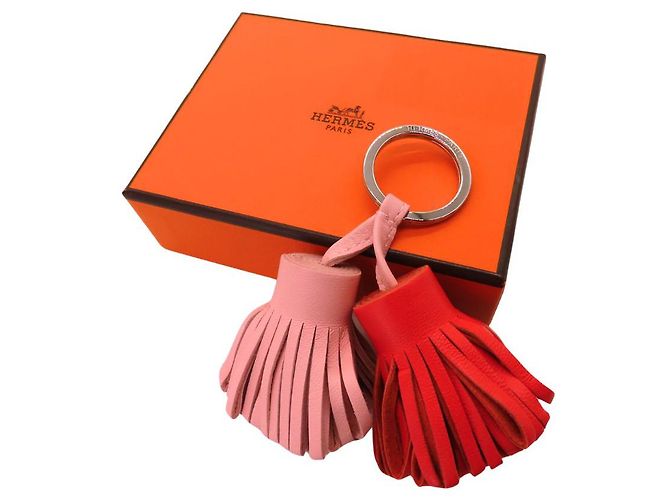 Chaveiro Hermès Carmen Uno Dos Agneau Milo