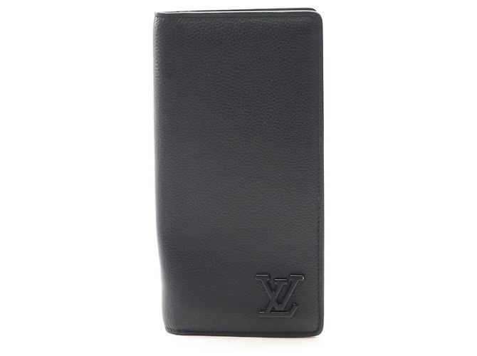 Cartera larga Brazza Aerogram de Louis Vuitton Negro