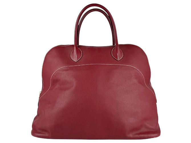 Sac à main Hermès Bolide Relax 45 Rouge
