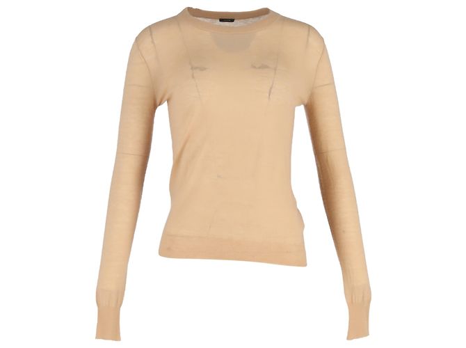Joseph Cashair Pullover aus beigem Wolle