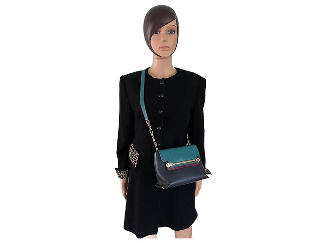 Chloé Clare Bordò Blu navy Pelle