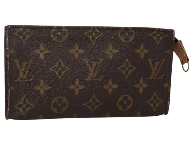 LOUIS VUITTON Monogram Bucket GM Accessory Pouch LV Auth 138295