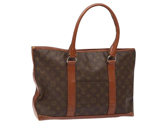 LOUIS VUITTON Bolsa de Mão Weekend PM Monogram M42425 LV Auth th6263 Monograma
