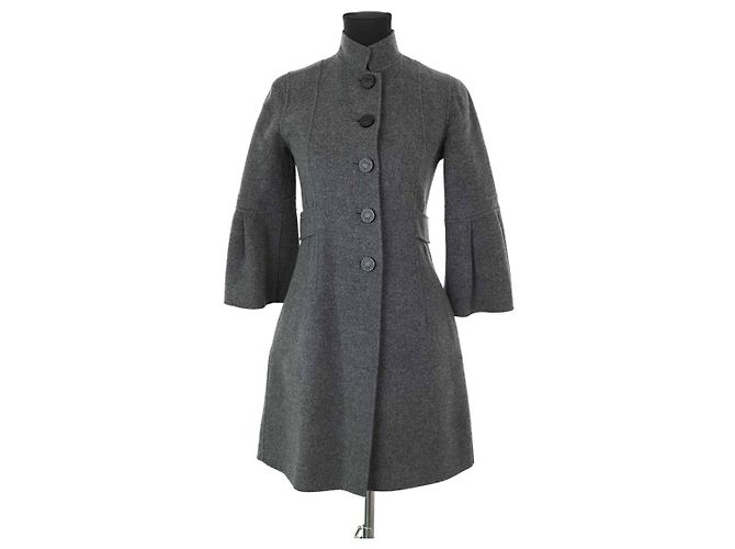 Paul & Joe Grey wool coat