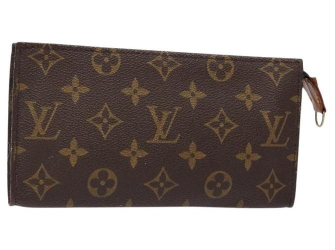 LOUIS VUITTON Monogram Bucket GM Accessory Pouch LV Auth sw1449