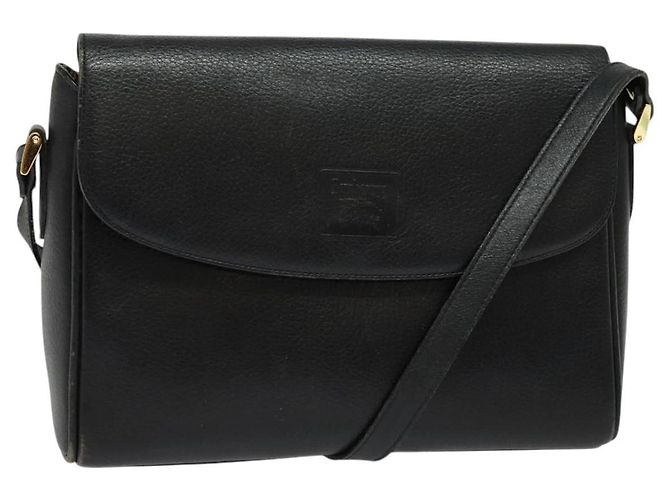Autre Marque Borsa a Spalla Burberrys in Pelle Oro e Nero Auth ep10528 D'oro
