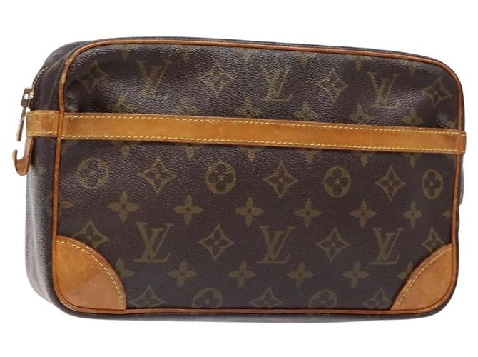LOUIS VUITTON Clutch Compiegne 28 M51845 LV Auth BA5512 Monogramm