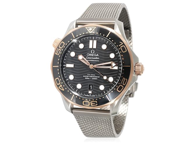 Omega Seamaster Diver 300M 210.22.42.20.01.002 Men's Watch in 18kt Stainless Ste Steel Pink gold  ref.2488645