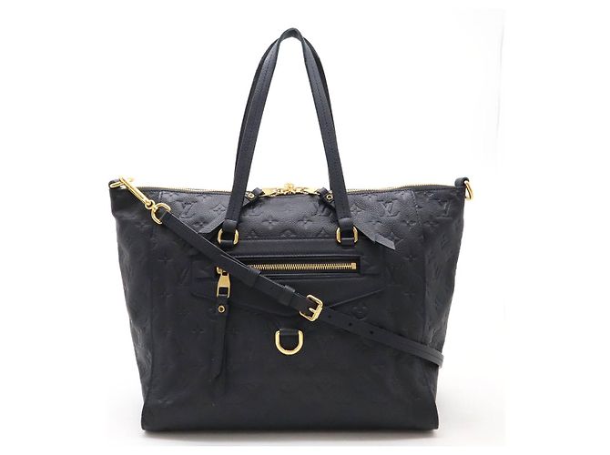 Borsa Tote Louis Vuitton Monogram Empreinte Lumineuse PM Blu