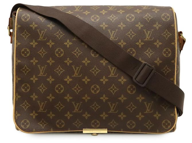 Borsa Messenger Abbesses Monogramma Louis Vuitton Marrone