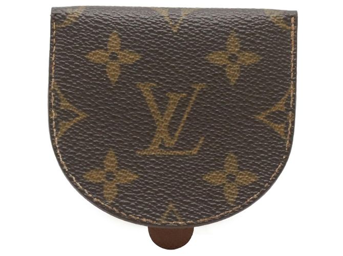 Portamonete Monogram Louis Vuitton Marrone