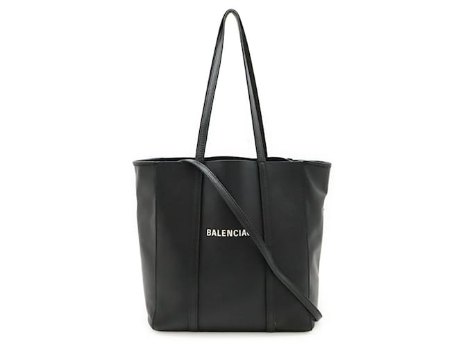 Balenciaga Everyday Leather 2way Tote Bag Black  ref.2489918