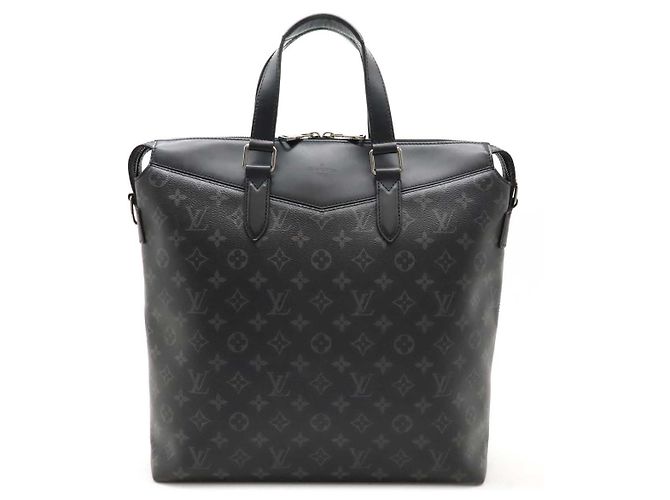 Pasta Explorer Monogram Eclipse da Louis Vuitton Preto