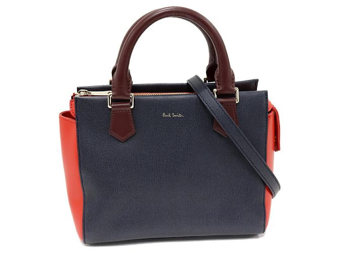 Paul Smith 2WAY Calf Leather Tote Bag
