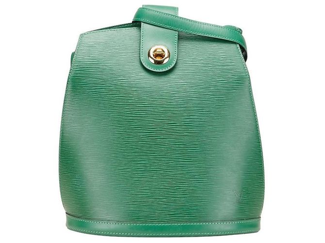 Bolsa de Ombro Cluny Epi Louis Vuitton Verde