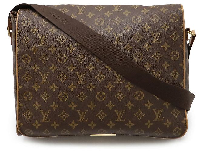Louis Vuitton Monogram Abbesses Messenger Bag Brown