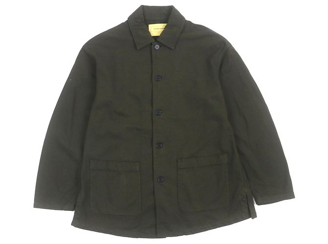 Autre Marque Giacca camicia SEVEN BY SEVEN Giacca camicia in cotone Beige Cachi