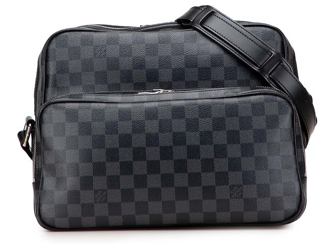Sac Leoh Damier Graphite Noir Louis Vuitton