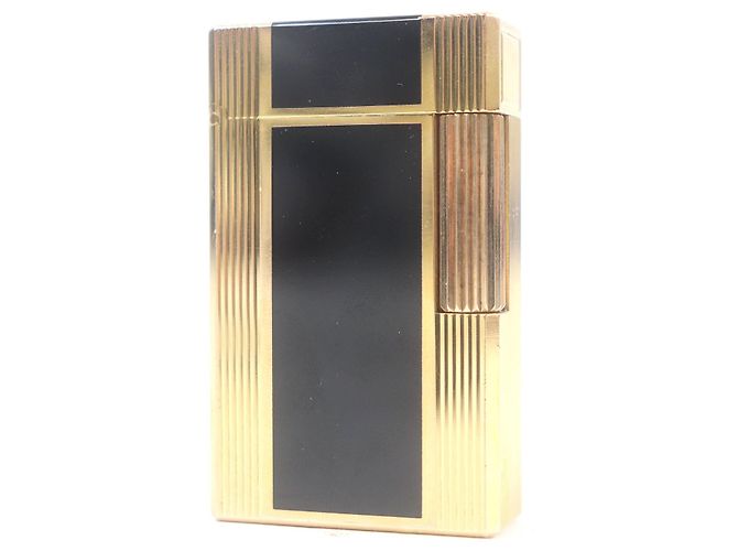 Autre Marque Dupont Line 1 Long Lighter Black