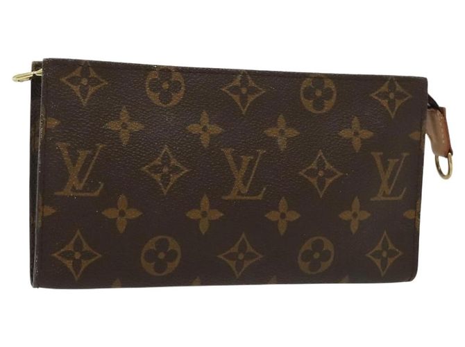 LOUIS VUITTON Monogram Bucket GM Accessory Pouch LV Auth 137559