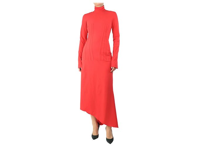 Ellery Rotes Maxikleid - Größe UK 10