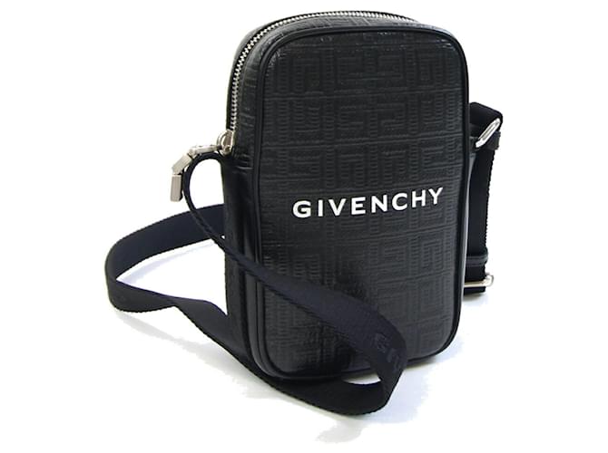Givenchy Black Leather Shoulder Bag  ref.2494400