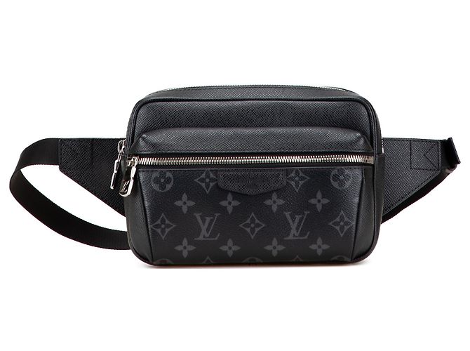 Bumbag Riñonera exterior Monogram Eclipse negra Louis Vuitton Negro