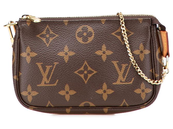 Mini Pochette Accessori Monogramma Marrone Louis Vuitton