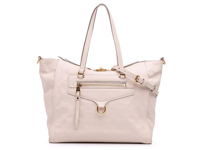 Louis Vuitton Brun Monogram Empreinte Lumineuse PM Marron Beige
