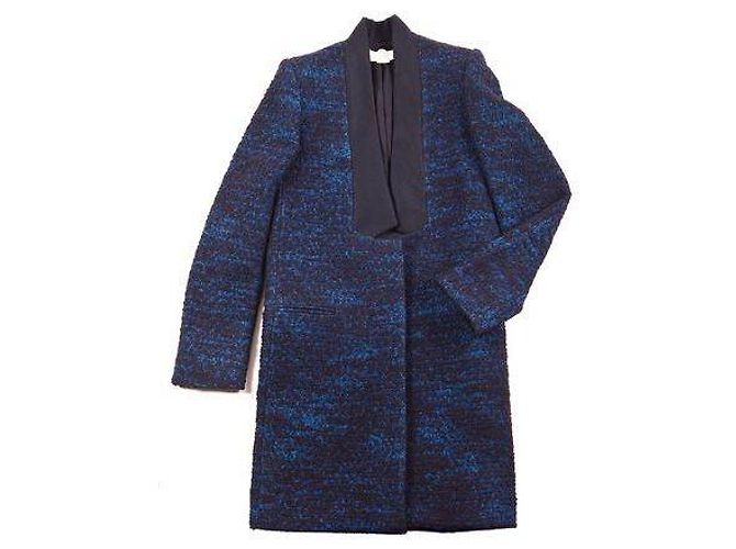 Stella Mc Cartney Stella McCartney, abrigo de solapa invertida en boucle Visconti 2012 Multicolor
