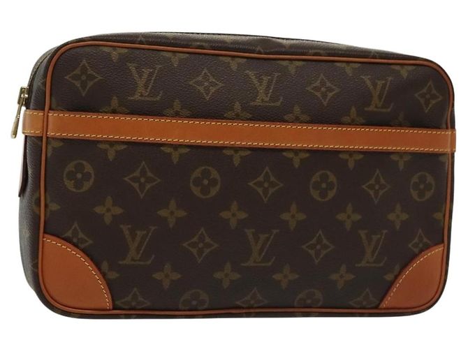 LOUIS VUITTON Clutch Compiegne 28 M51845 LV Auth 130764 Monogramm