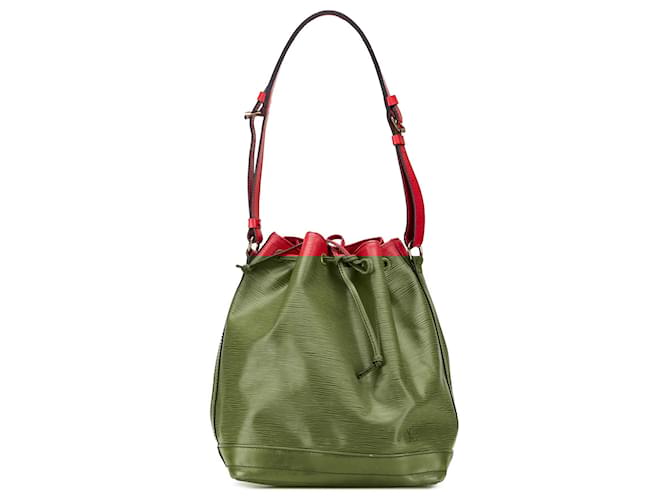 Louis Vuitton Red Epi Noe GM Leather  ref.2497772