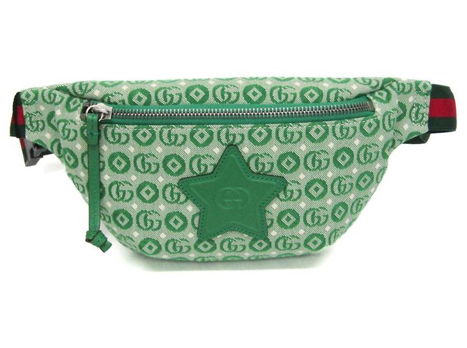 Marsupio per bambini Gucci Interlocking G Verde