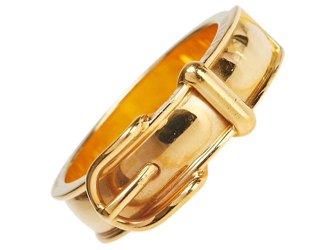 Ring Accessorio Anello Sciarpa Motivo Cintura Hermès D'oro