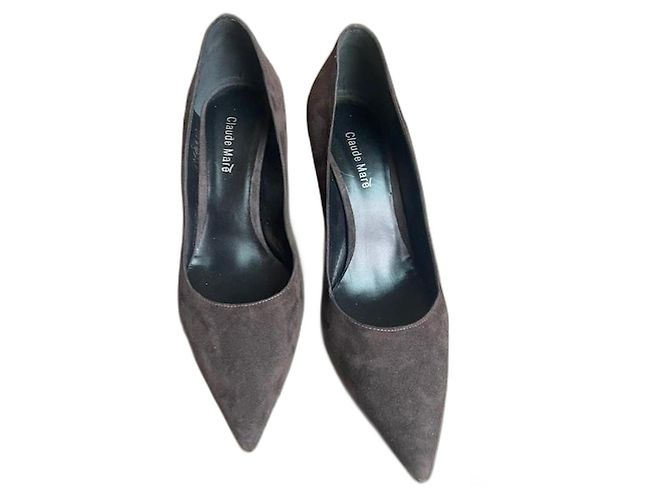 Autre Marque Botas de tornozelo Claude Marè em camurça marrom 37.5