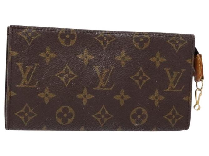 LOUIS VUITTON Monogram Bucket GM Accessory Pouch LV Auth sw1448