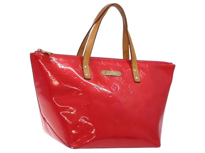 LOUIS VUITTON Sac à main Monogram Vernis Bellevue PM Rose Pop M93669 Auth gh731