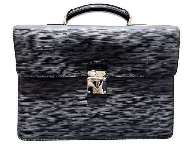 Sac de bureau Laguito Epi Louis Vuitton Noir