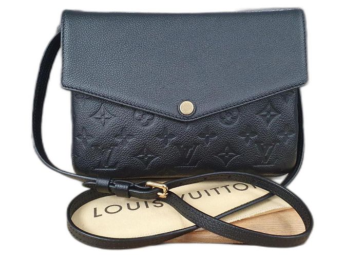 Metis Louis Vuitton Pelle Empreinte Twice Nera Nero