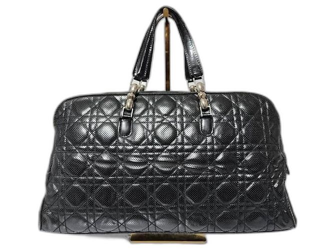 Borsa Tote Cannage Malice Nera Christian Dior Nero
