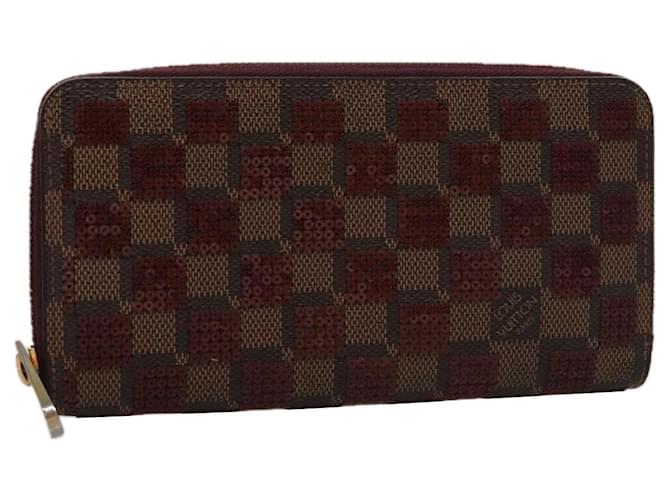 Louis Vuitton Zippy Wallet NM Damier Piet Brown Cloth  ref.2502763