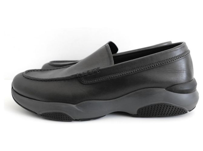 Salvatore Ferragamo Mocassini con Suola Moulded Ferragamo Nero