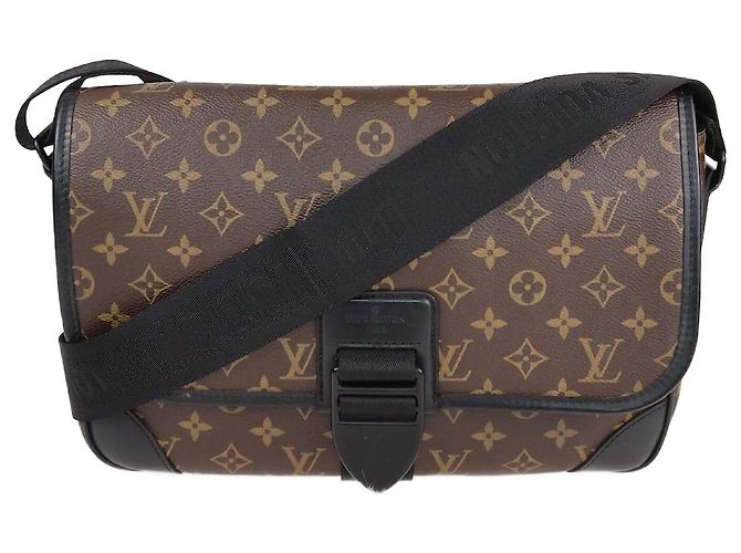 Louis Vuitton Monogram Macassar Canvas Archy MM Messenger Bag