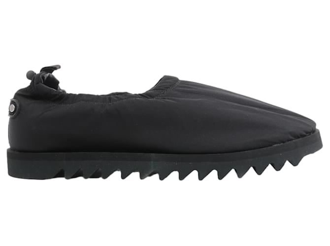Autre Marque A-COLD-WALL* Drawstring Slip-on Sneakers in Black, Size 45 EU Leather  ref.2503733