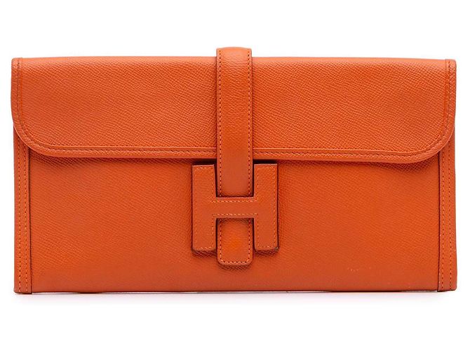 Hermès Naranja Epsom Jige Elan 29