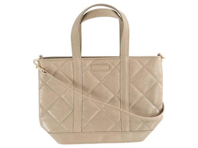 Vanessa Bruno Beige leather shoulder bag