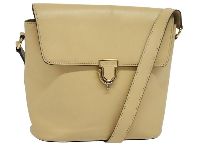 Céline Borsa a Spalla in Pelle Celine Beige