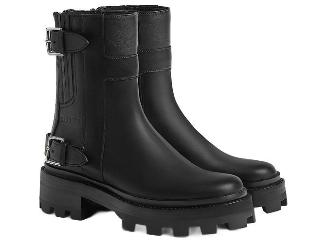 Kelly Hermès Hermes boots Black