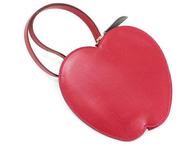 Pochette Pomme Hermès Rouge