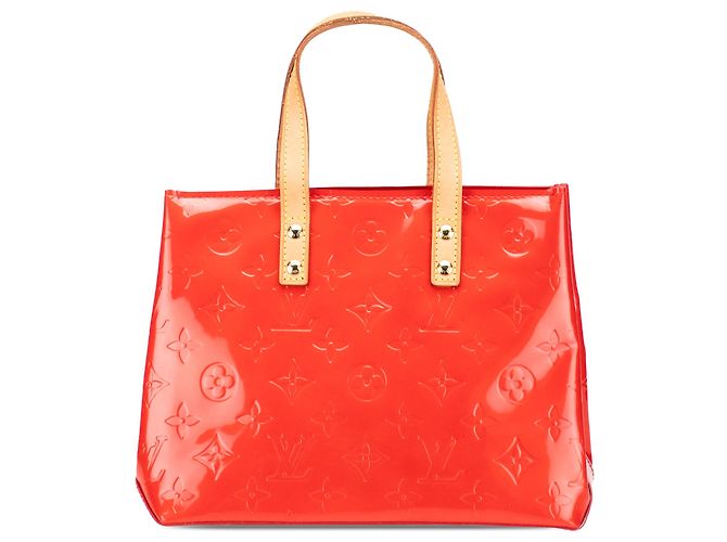 Louis Vuitton Vermelho Monograma Vernis Reade PM